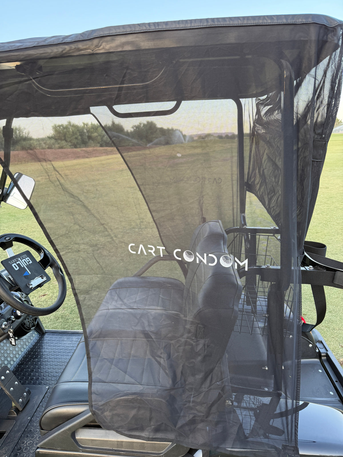 Cart Condom Golf Cart Sunshade - UV Protection Mesh Shade Cover
